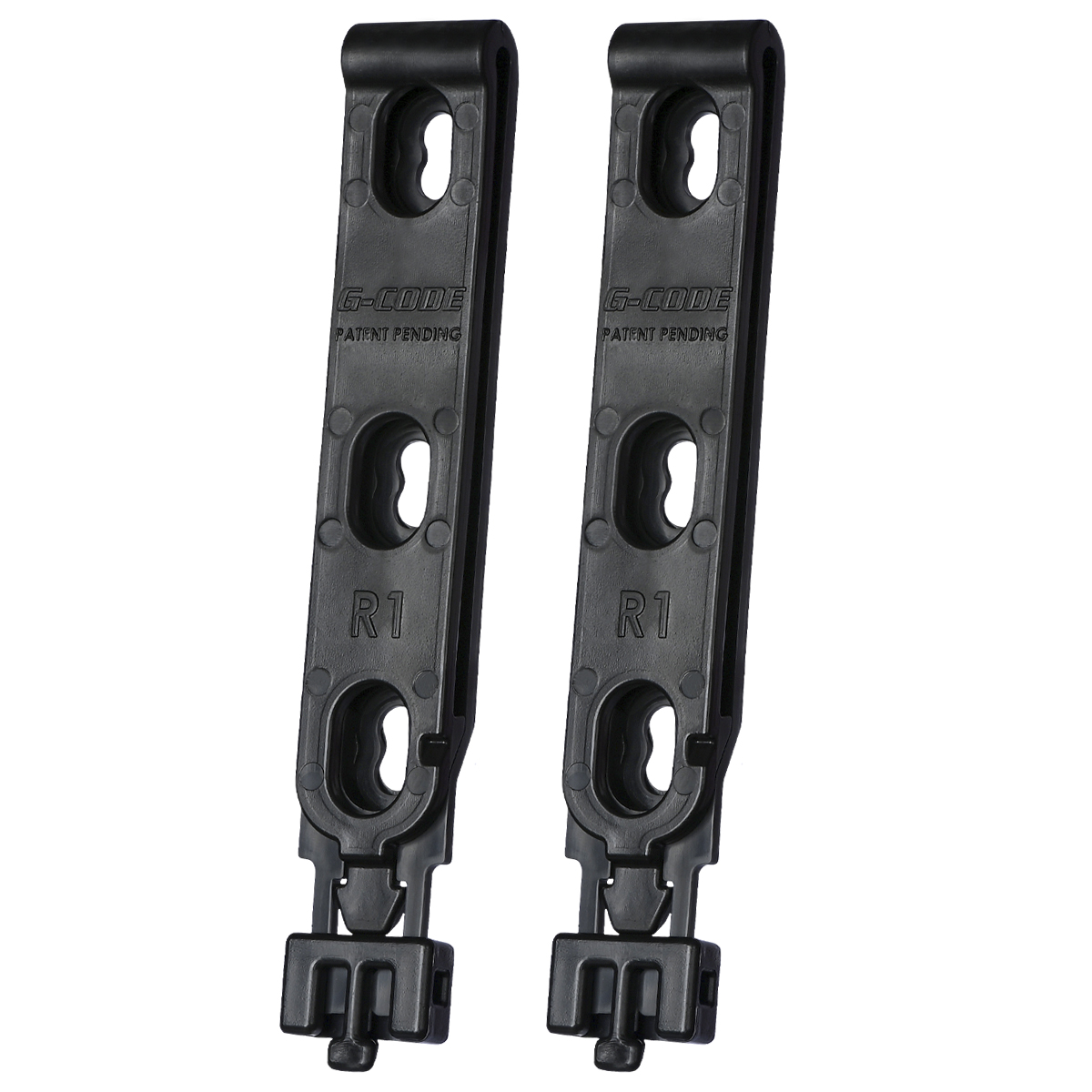 G-CODE R1 Molle Clips (Pair- with Hardware) 100% Made in USA