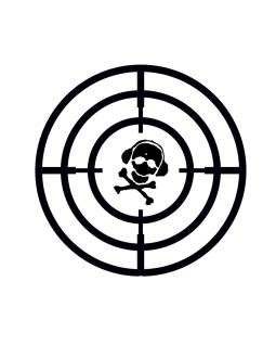 1 Skull - Targets - holsters and tactical equipment