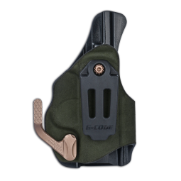 Limited - Right Hand Phenom Commando with Predator Green Fuzz and Bronze MoClaw with GSM Mag Carrier - Exclusives - holsters and tactical equipment
